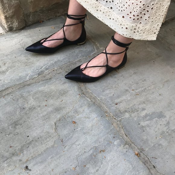 Aquazzura Classic Christy Flats- Size 6 - Picture 2 of 10